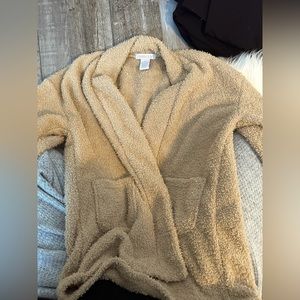 sherpa cardigan